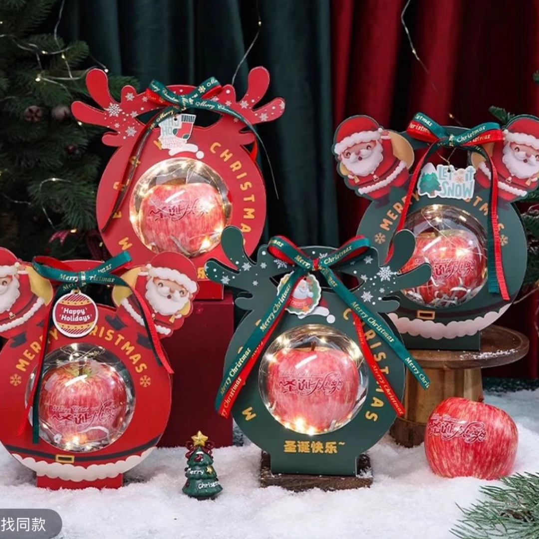 圣诞平安夜随机精美苹安果礼盒一盒 (款式随机以实物为准)上海市
