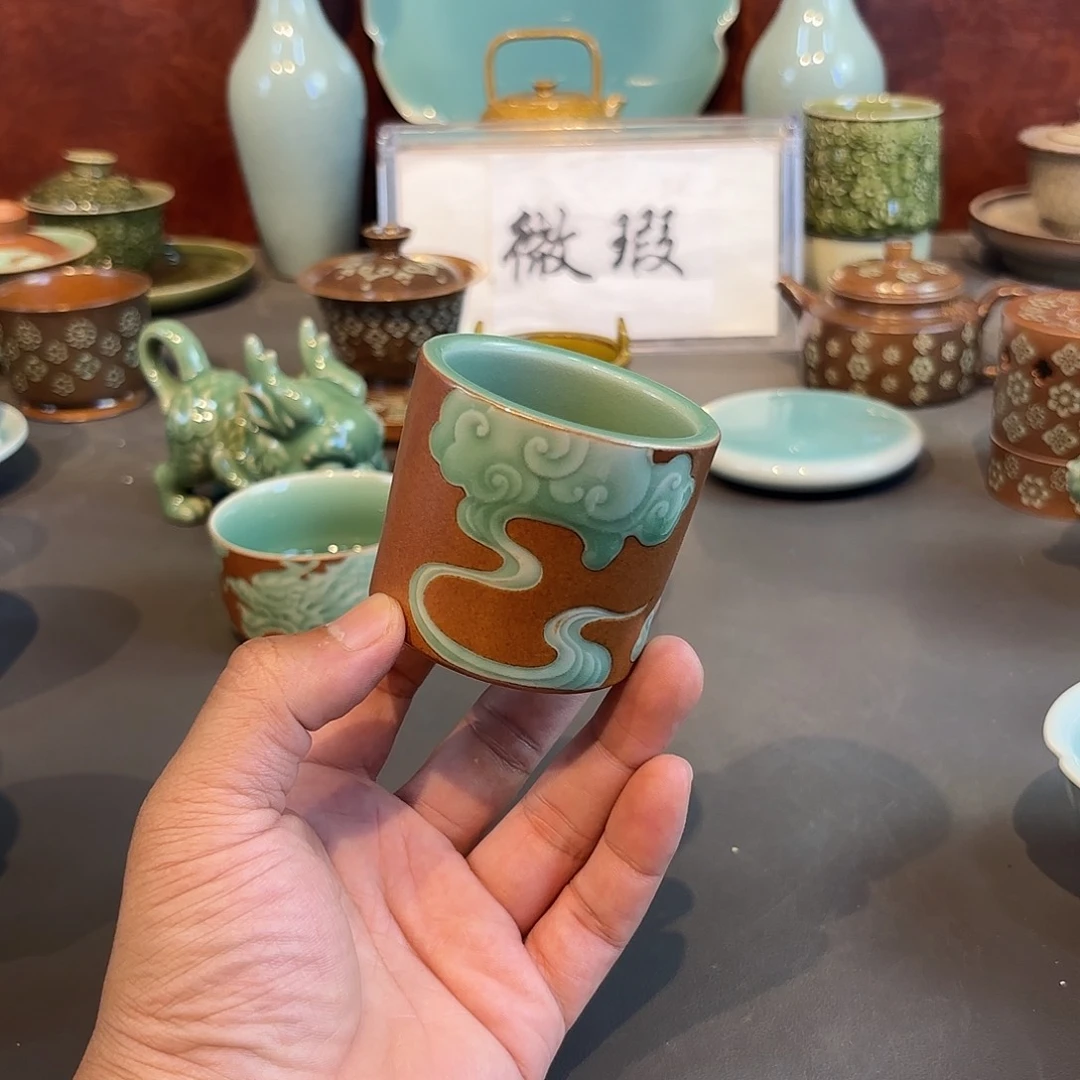 瓷片龙泉青瓷福利青瓷