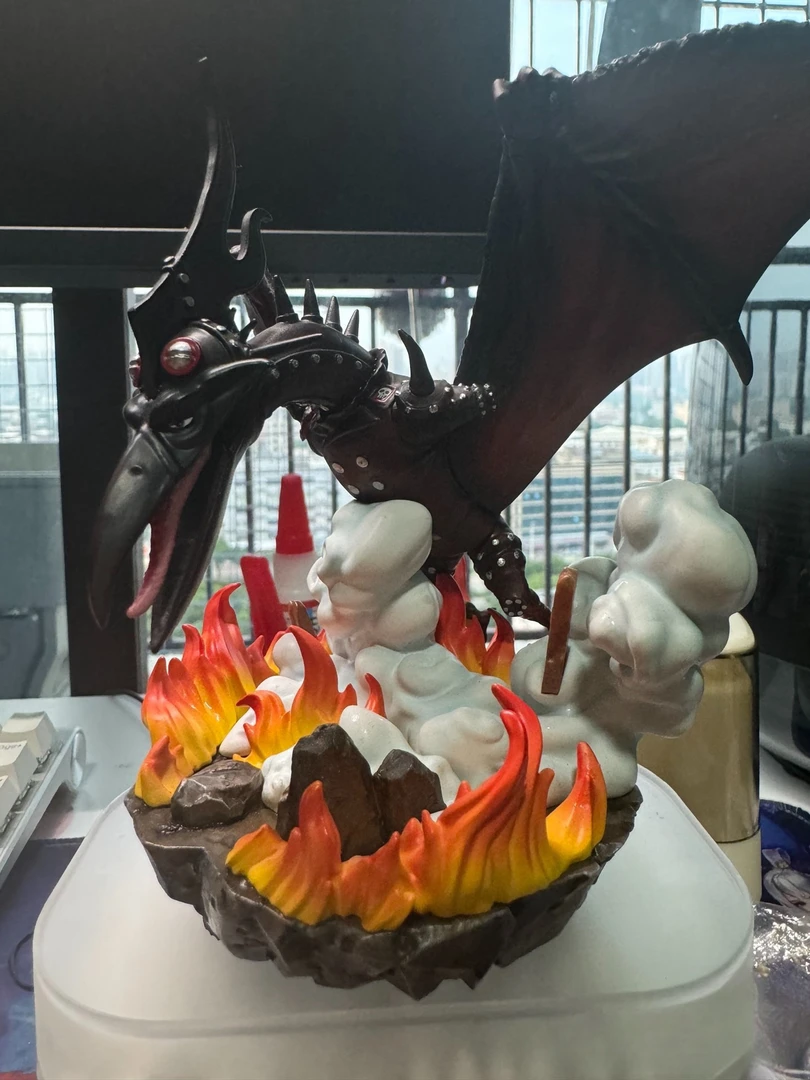 现货原模 海贼三灾   “颜”灾烬 树脂雕像