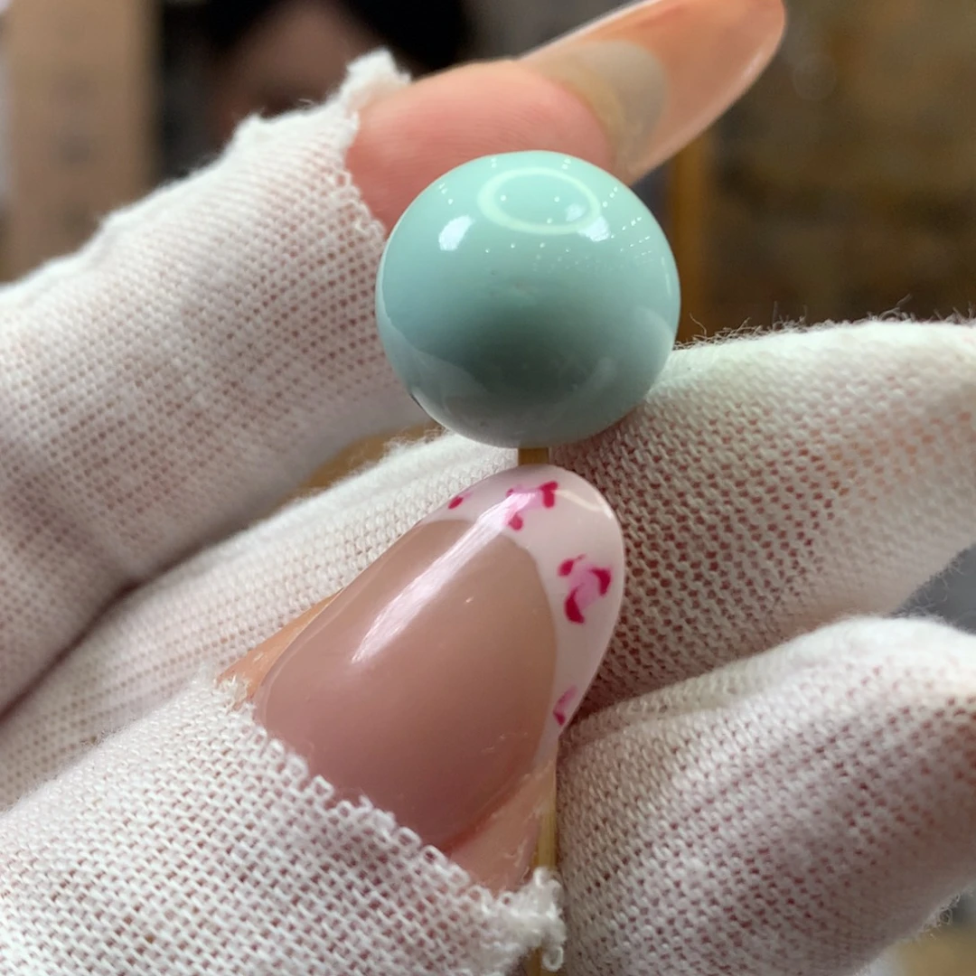 绿松石未镶嵌挂件