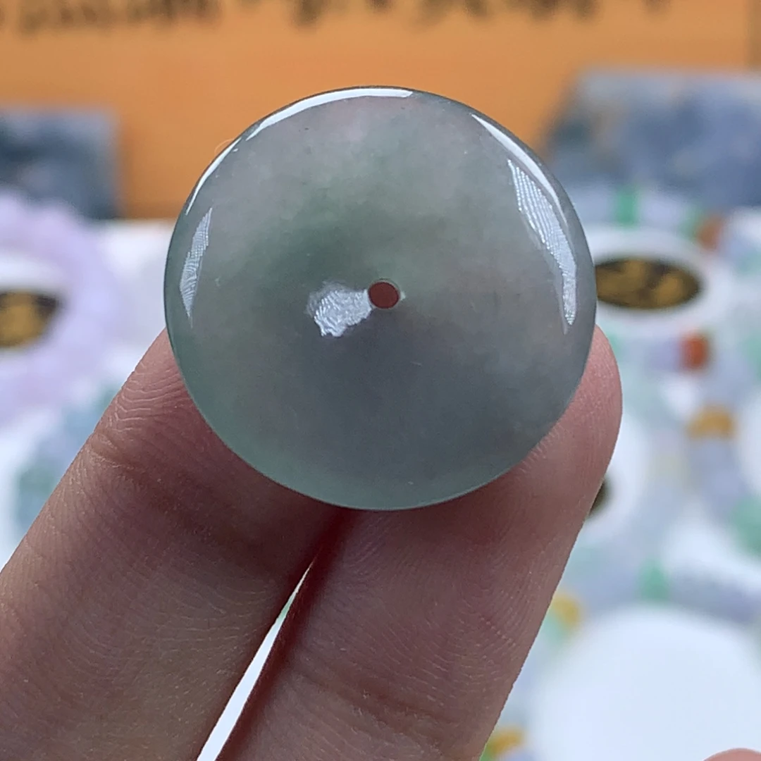 翡翠未镶嵌手链卡23～4.5