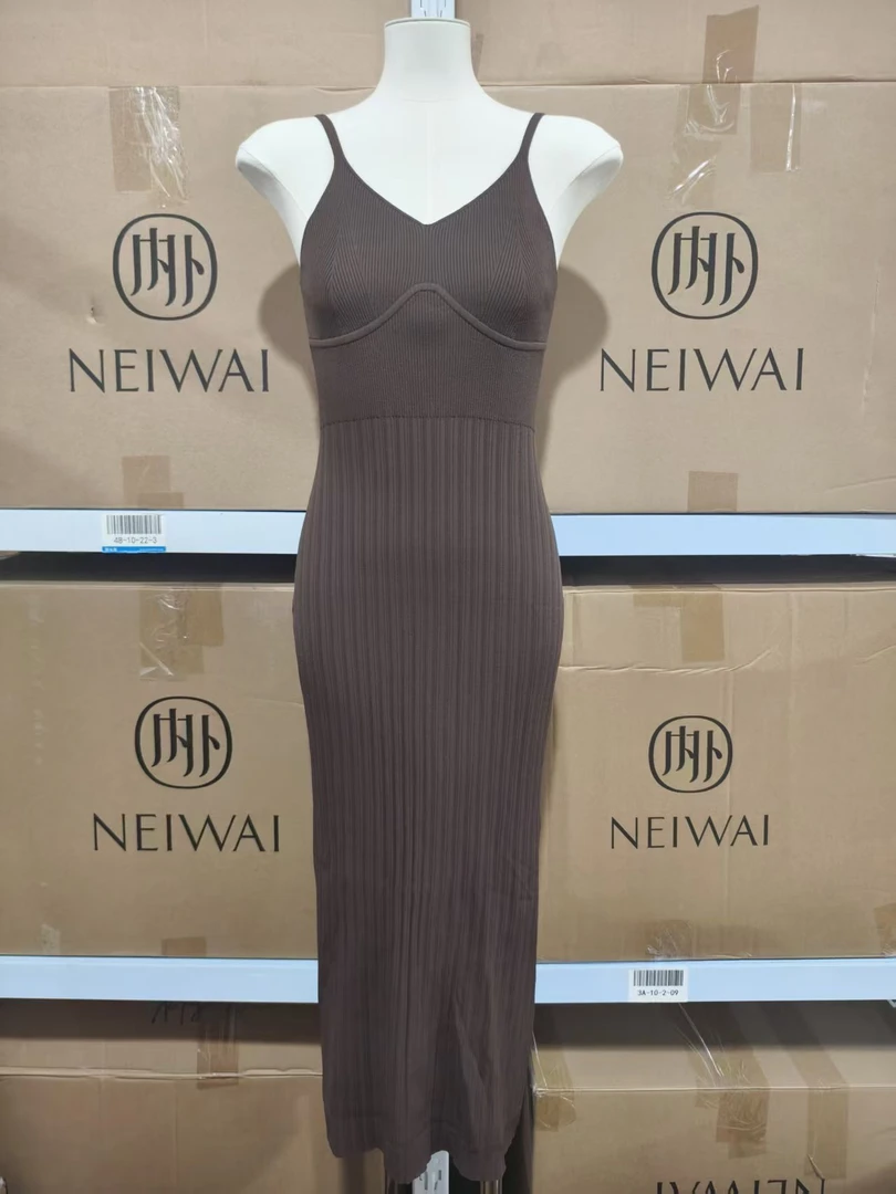 内某外针织吊带连衣裙WB5103