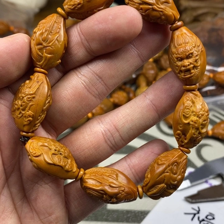 橄榄核手串/手链橄榄核雕工艺手串