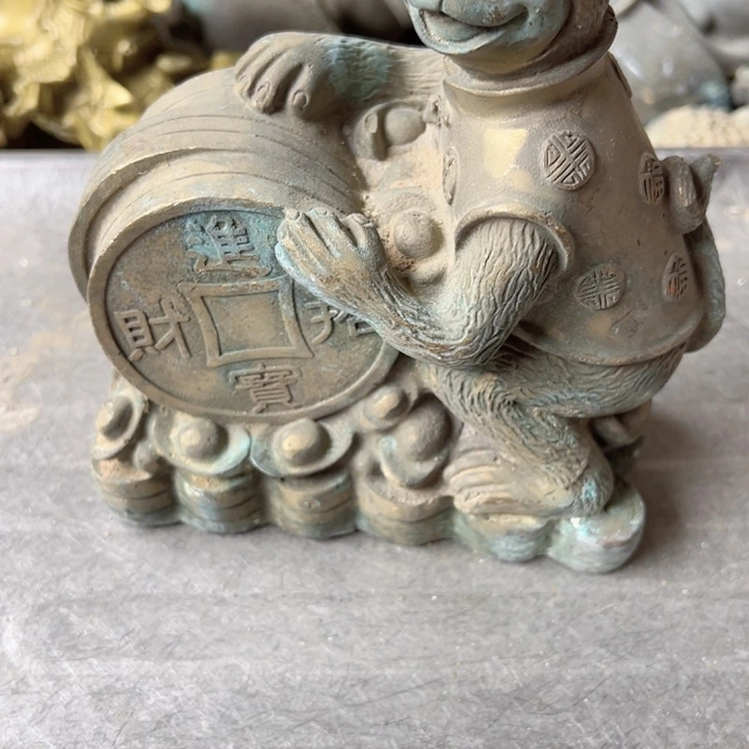 放*黄铜摆件工艺品，