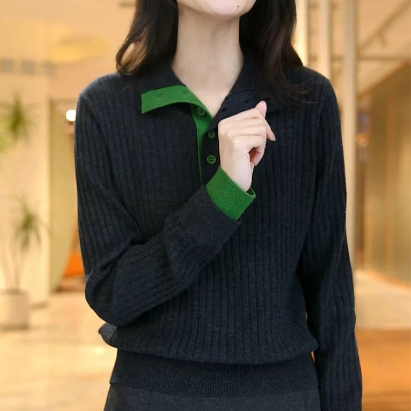 Card&Geese/卡雁【岁月年华】半高领针织套头上衣MYJ-25M1091-9218