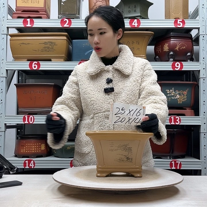 紫砂花盆紫砂花盆