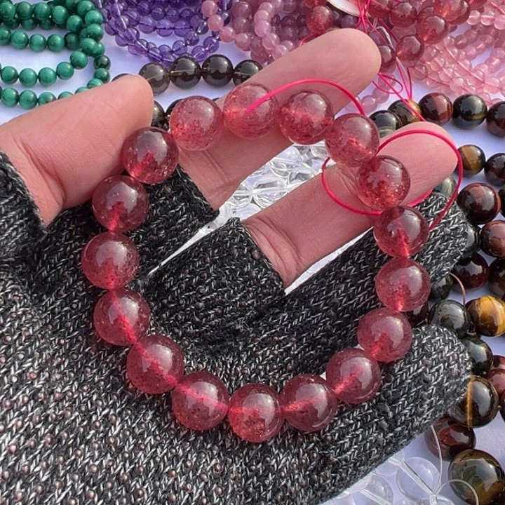 石英质玉手链未镶嵌安*丶