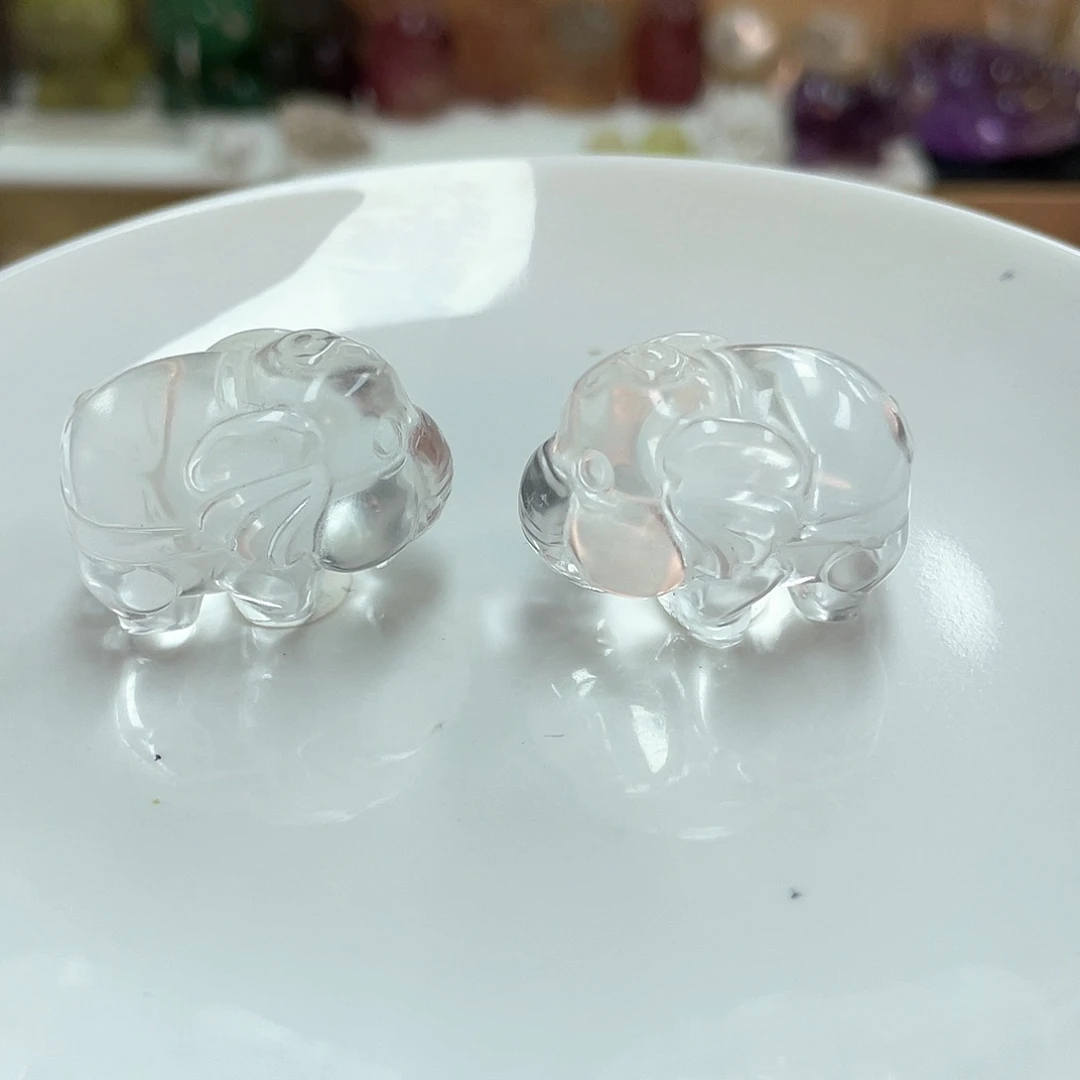 水晶珠宝半成品未镶嵌筱*