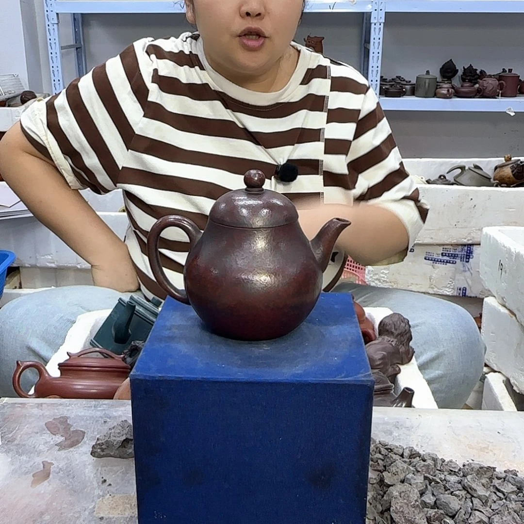 茶壶紫砂宜兴紫砂壶瑕疵处理