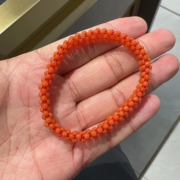 南红玛瑙未镶嵌颈饰