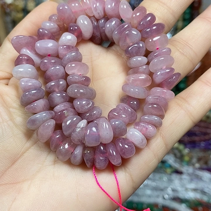 玛瑙/玉髓未镶嵌珠宝半成品天然紫马粉