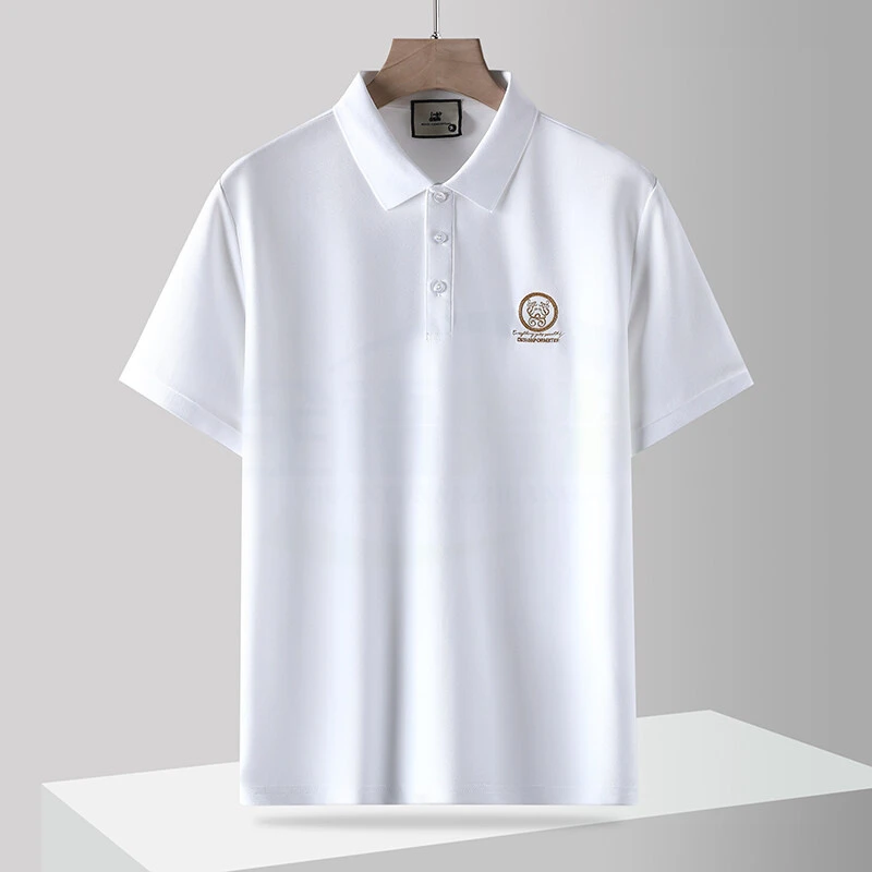 男士夏季短袖2025新款时尚休闲polo衫男款潮流百搭翻领半袖T恤男