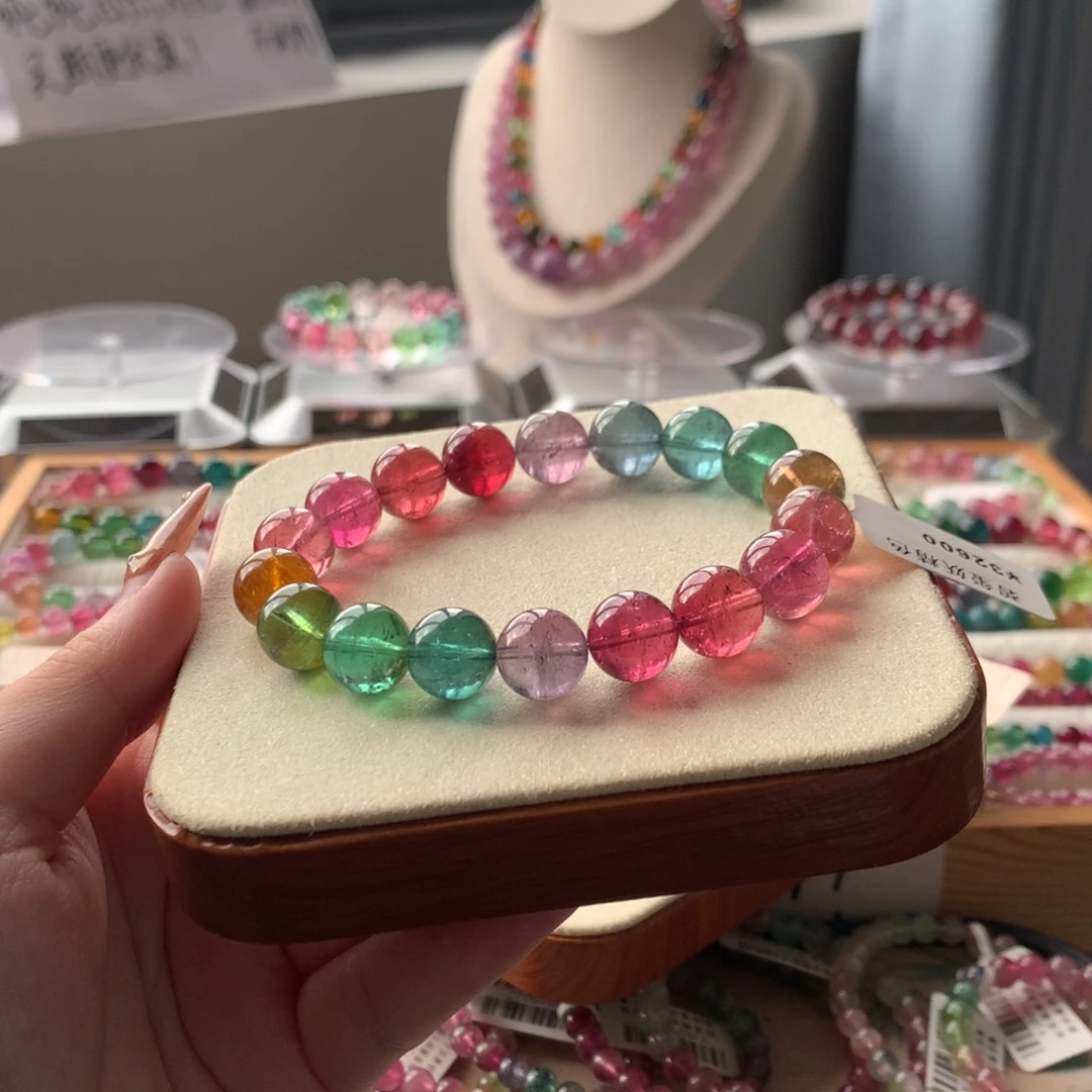 未镶嵌手链碧玺碧玺