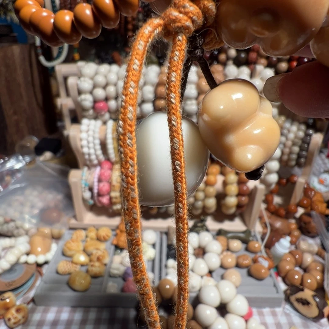 木晒****豆柯基屁屁牙果配饰跑环卡环