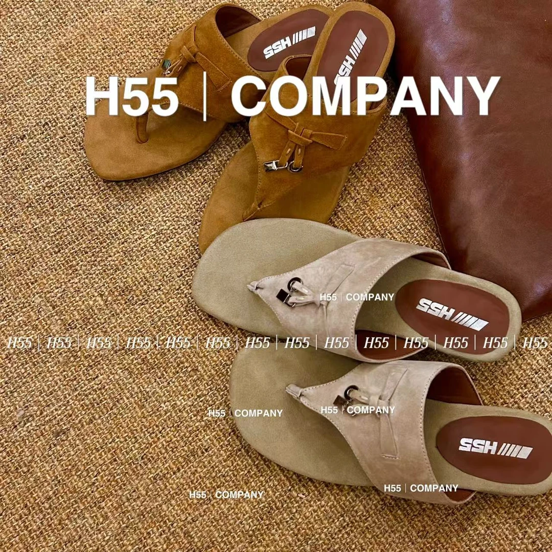 H55-瑞典海滩日-静奢风人字拖3cm03-2576-RD