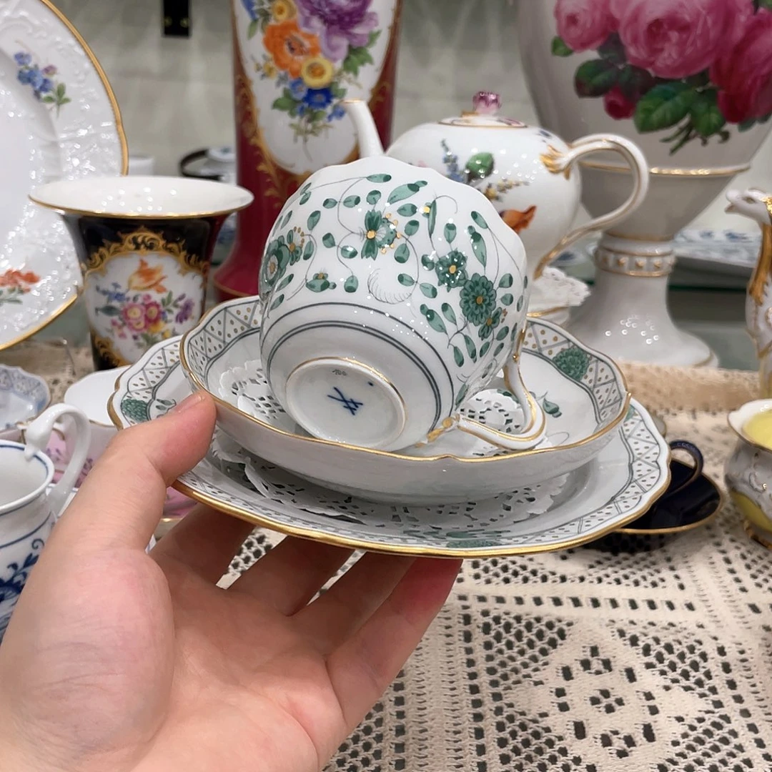 摆件中古一等咖啡杯碟盘