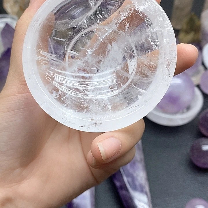 未镶嵌项圈水晶水晶石59