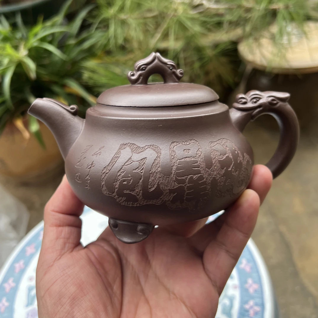 吴建强400 cc容量紫砂壶