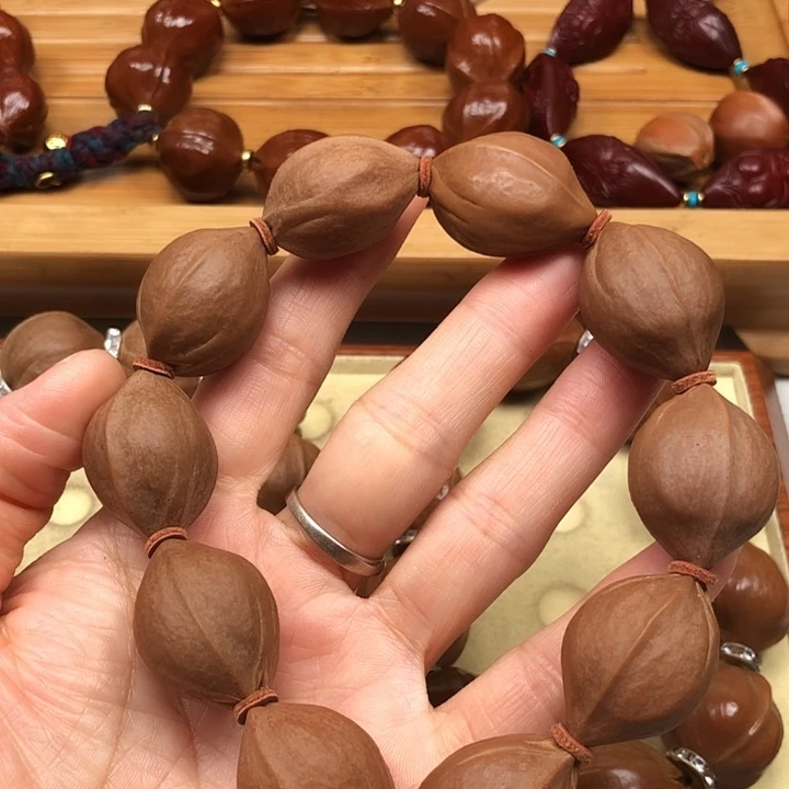 手串橄榄核梅林铁核19 X27特价