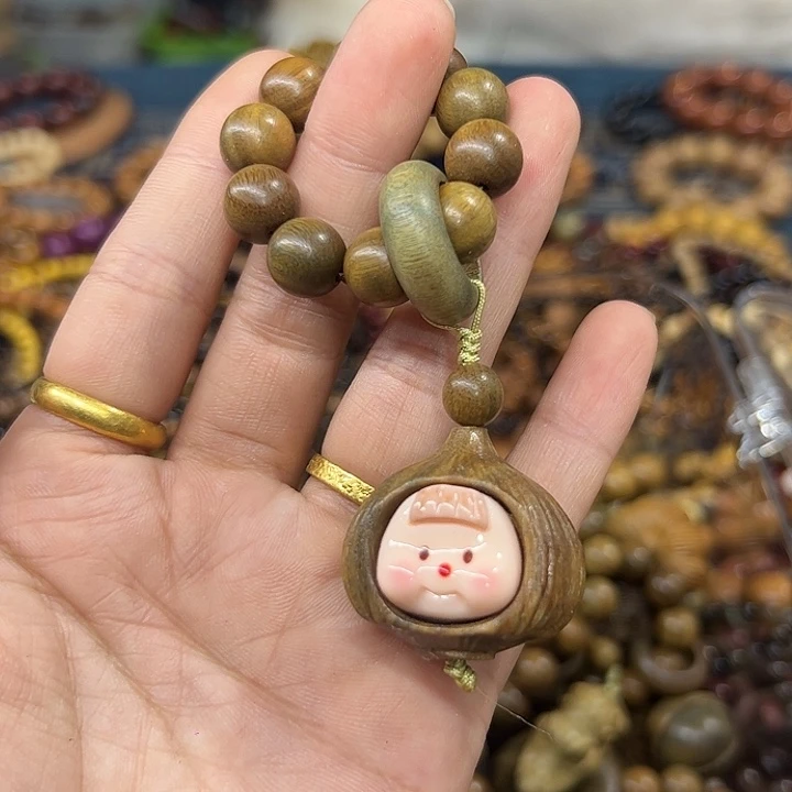 维腊木（绿檀）无事牌