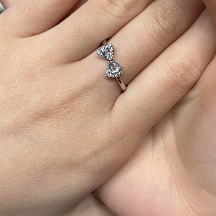 海蓝宝石戒圈银S925镶嵌