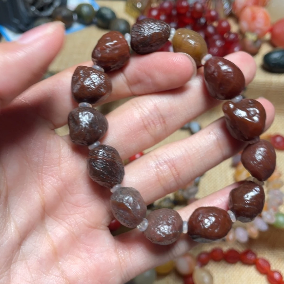 玛瑙/玉髓手链合金