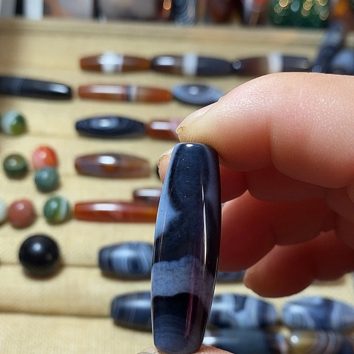 玛瑙/玉髓合金颈饰