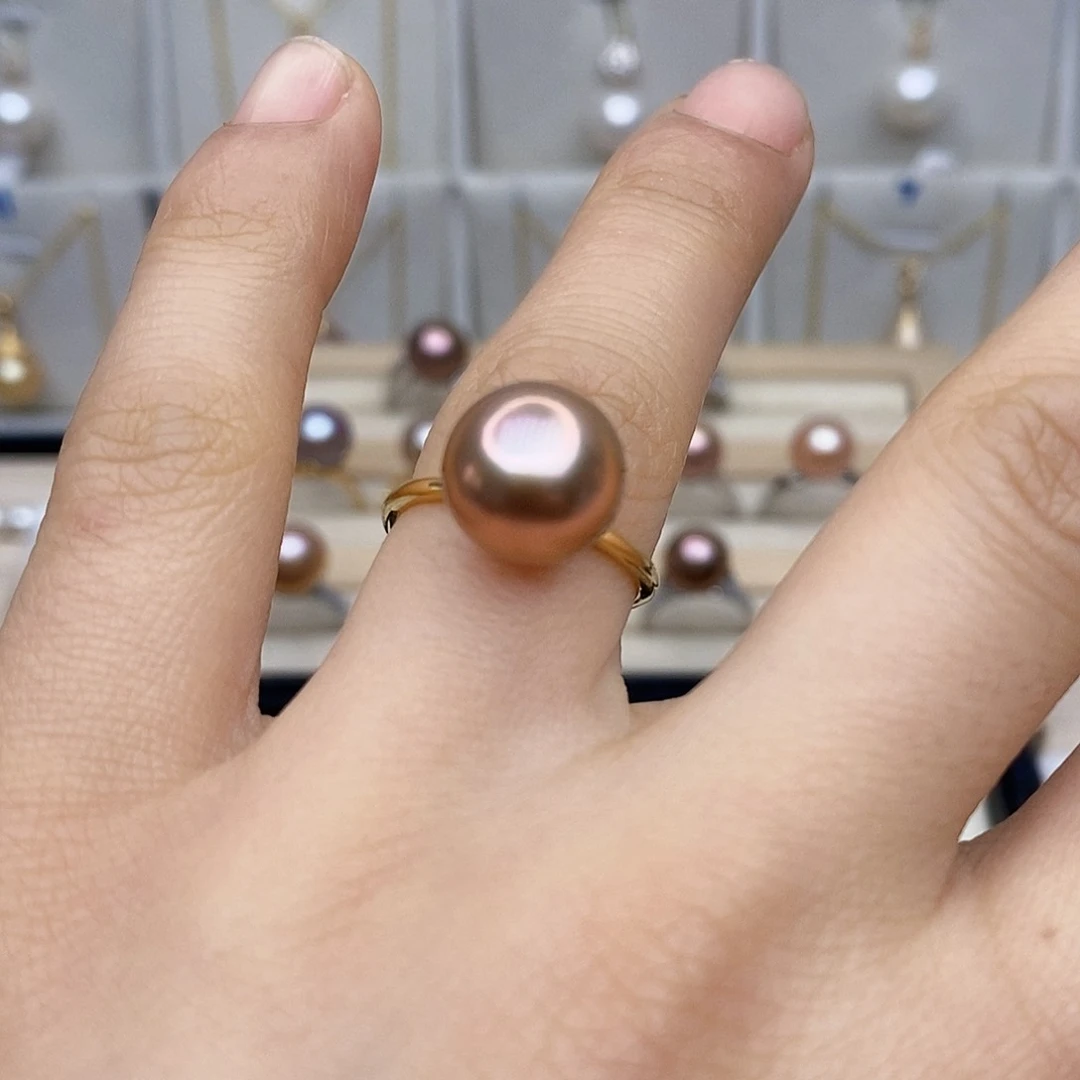 淡水珍珠颈饰银S925镶嵌