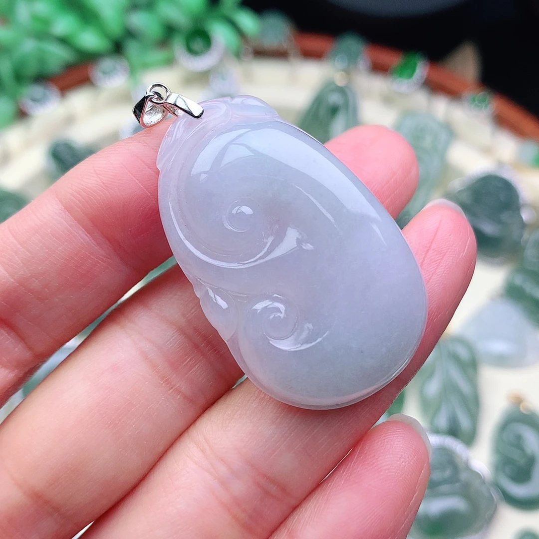 颈饰未镶嵌翡翠吊坠