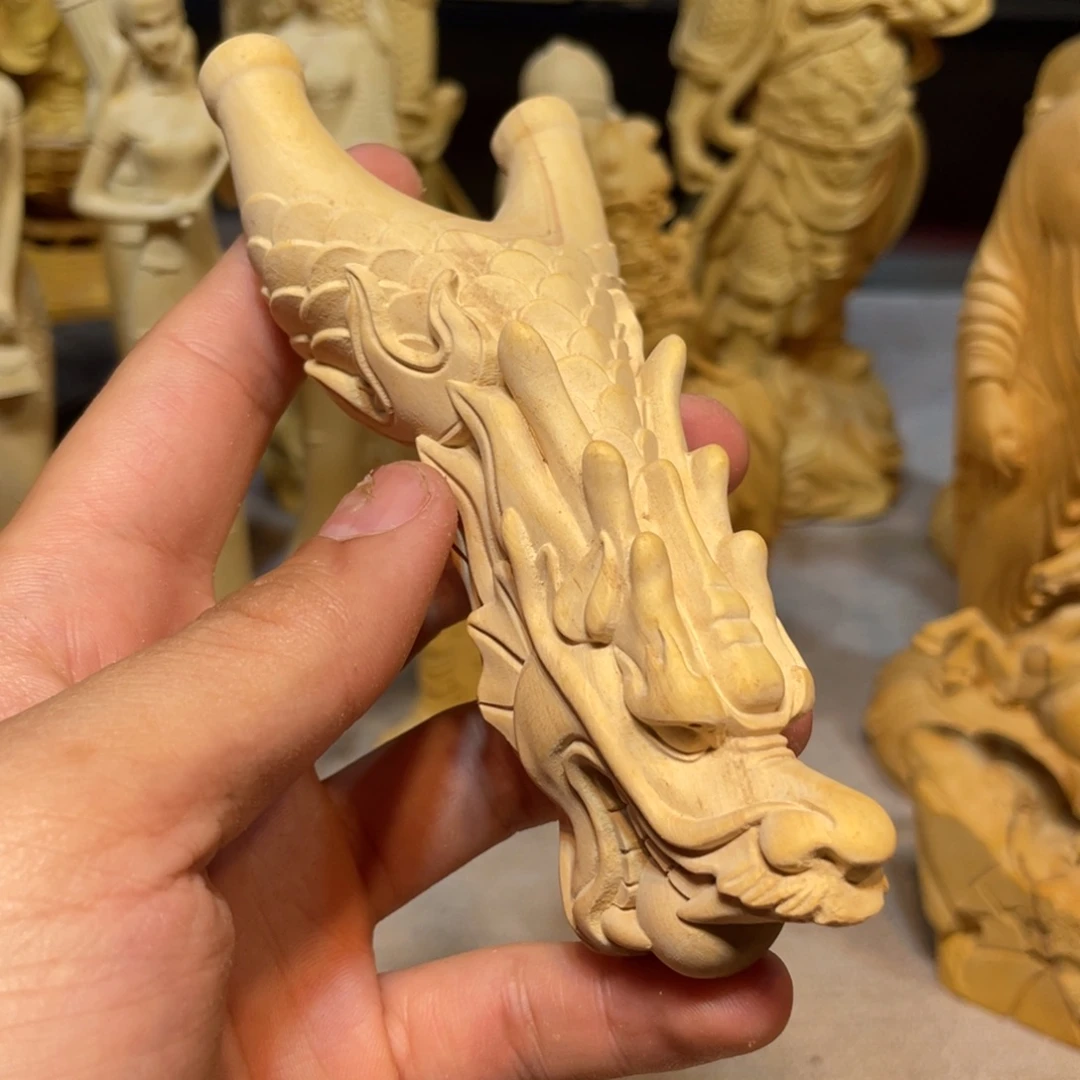 黄杨木黄杨龙头弹弓