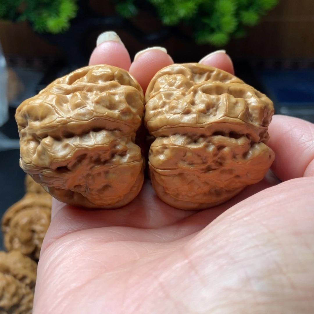 文玩核桃把件蛤蟆头43