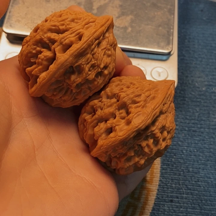 吊坠文玩核桃全品大古石40