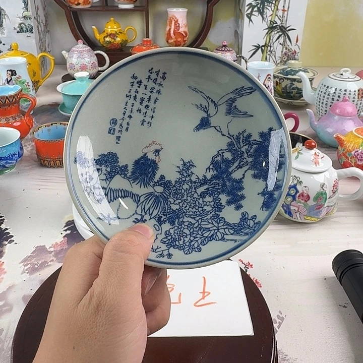 摆件景德镇陶瓷老厂瓷39