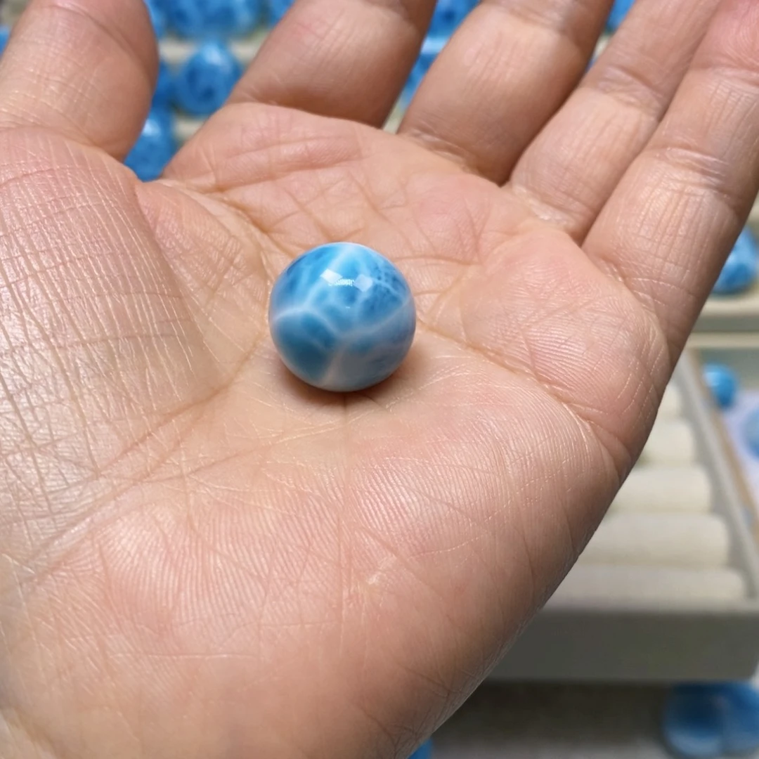 针钠钙石（海纹石）未镶嵌颈饰京***咩