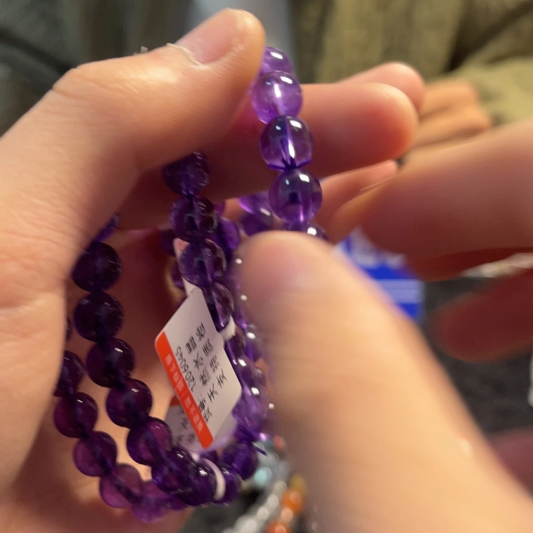 水晶手链未镶嵌纯天然