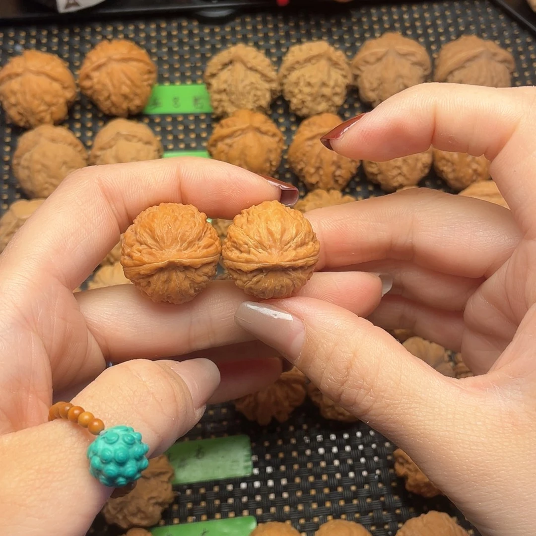 文玩核桃吊坠24尺水晶小苹果0002