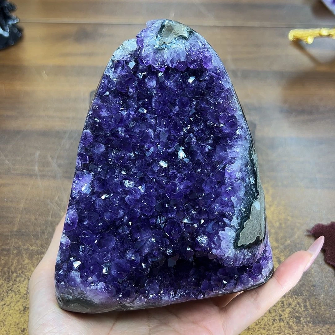紫晶摆件未镶嵌晶体