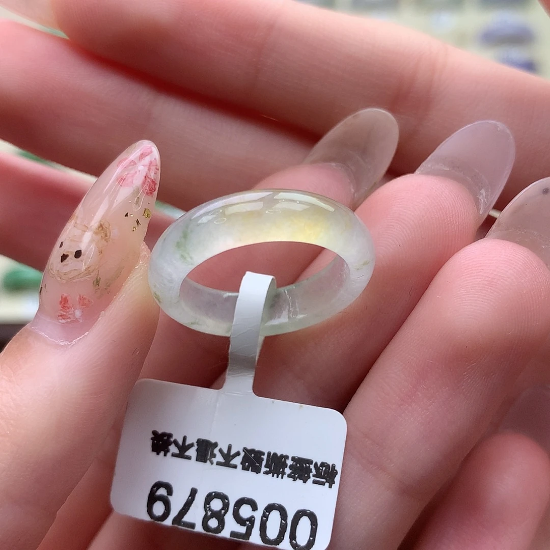 翡翠未镶嵌戒圈港14