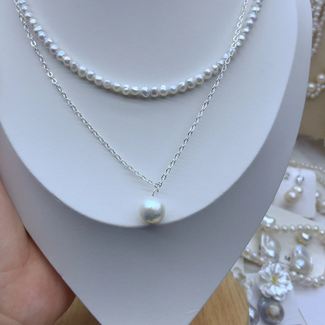 耳饰未镶嵌淡水珍珠