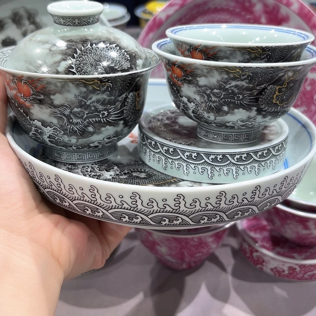 瓷片景德镇瓷器精品展示