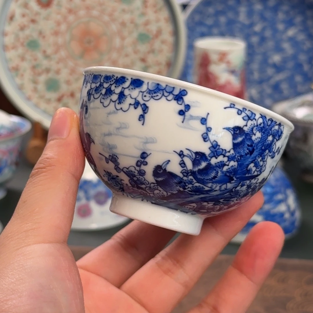 纯手工手绘陶瓷茶具