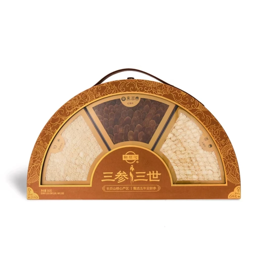 【会员商店】新開河 三参三世礼盒360g
