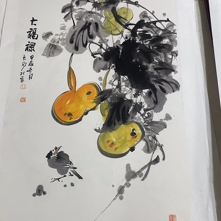 姜奇老师花鸟作品69×46