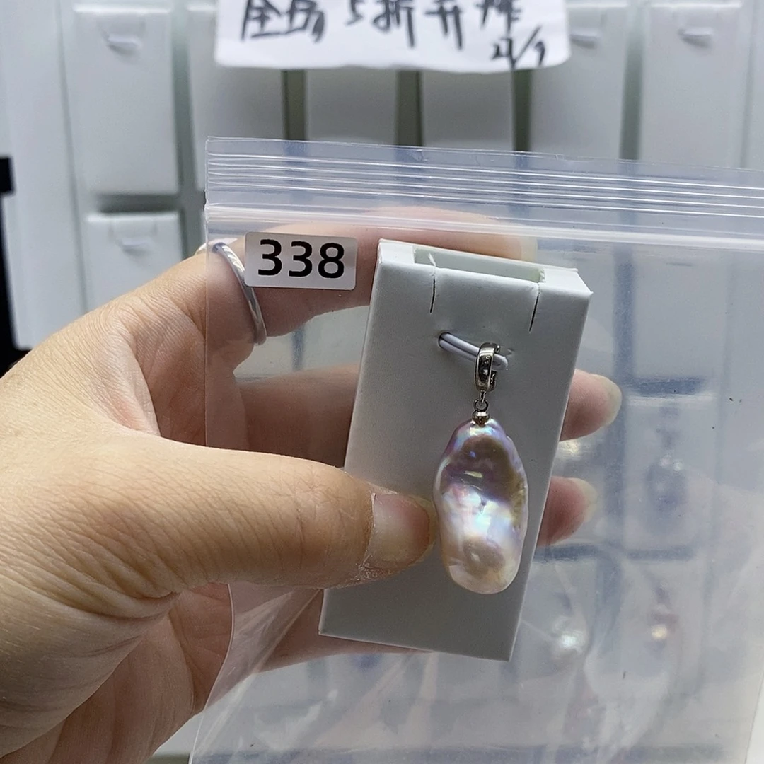 颈饰合金淡水珍珠