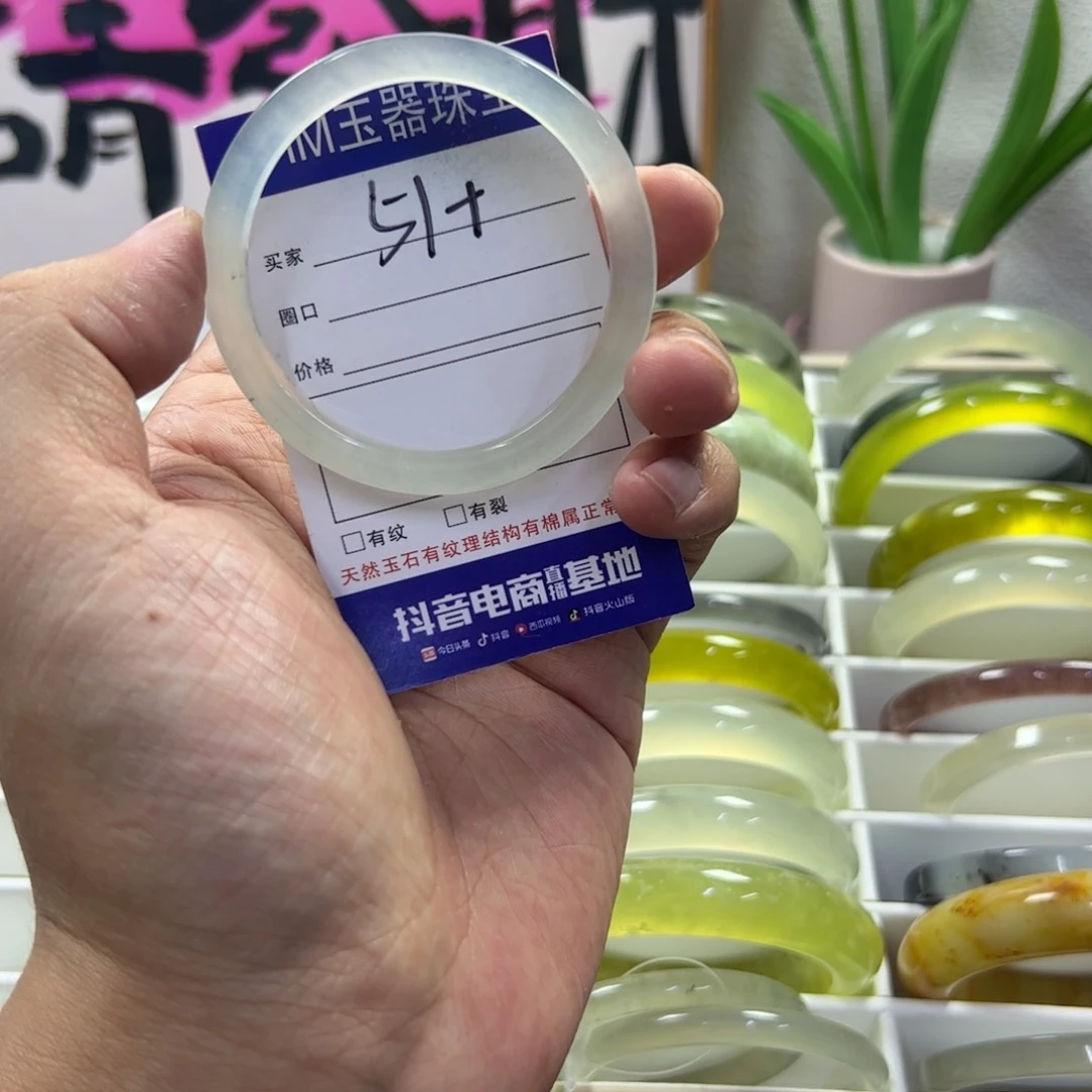 蛇纹石玉未镶嵌手镯257