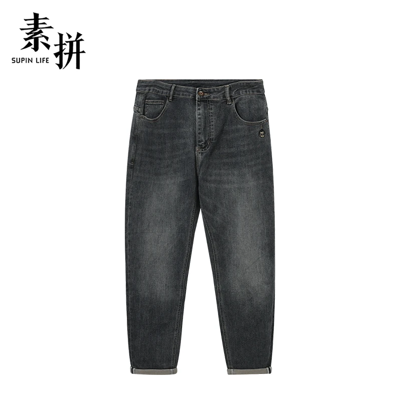 素拼牛仔裤SPBZK457058AM2
