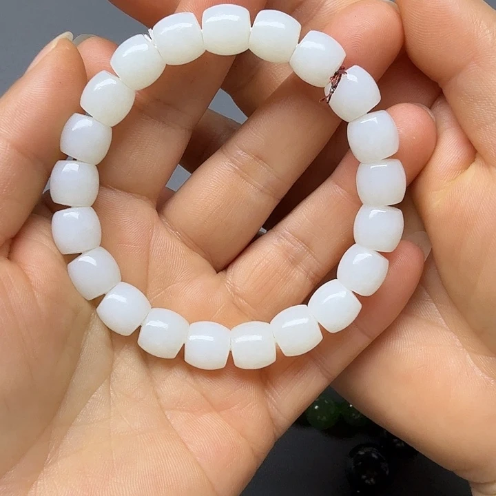 和田玉（白玉）未镶嵌手链