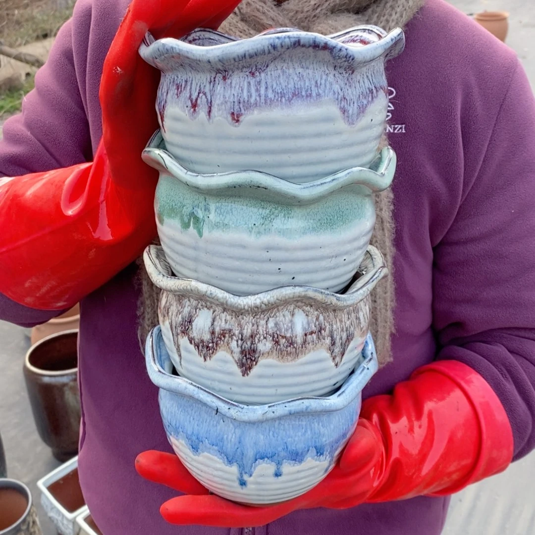 红陶口15高11～～～