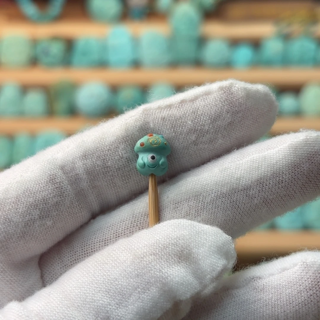 绿松石未镶嵌配饰