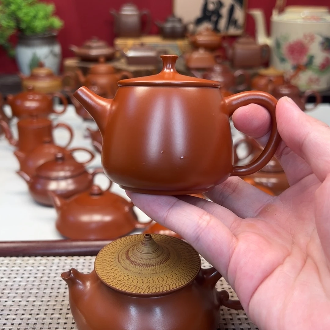 独***奕茶壶紫砂潮州手拉壶手拉壶